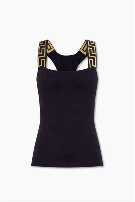 versace red vest tank top women|versace jumper women.